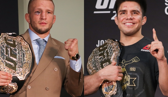 Trận đấu giữa TJ Dillashaw và Henry Cejudo sẽ được rời xuống UFC Fight Night 143.